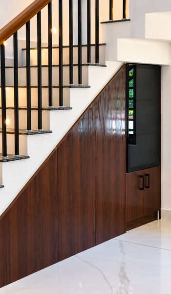 Staircase storage design three